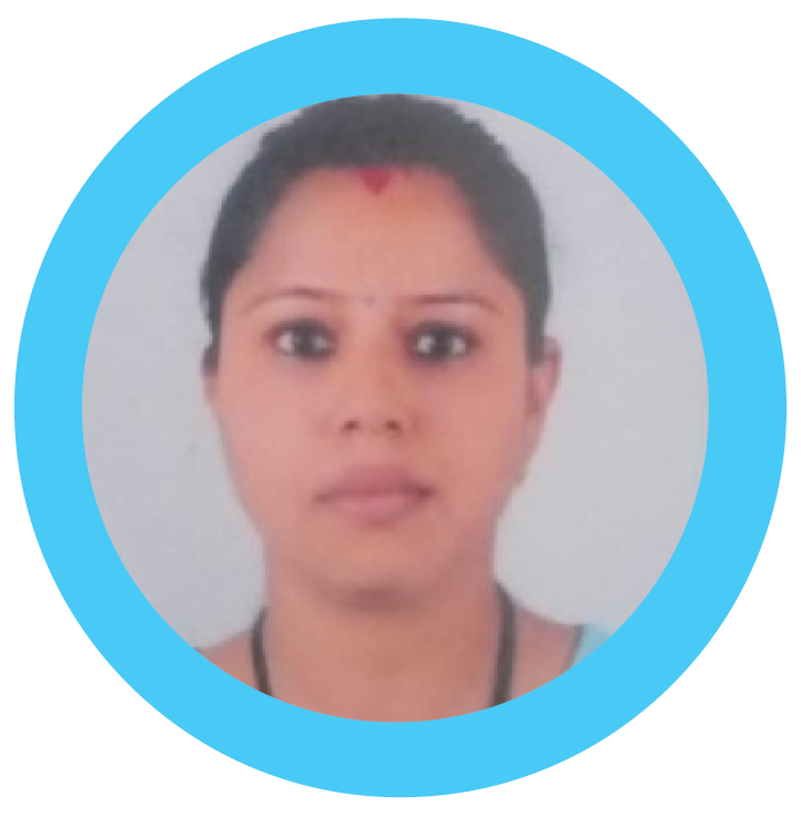 Prachi Pandey, a playgroup teacher at Dr. Kamna's Gurukool Preschool, with 8 years of experience.